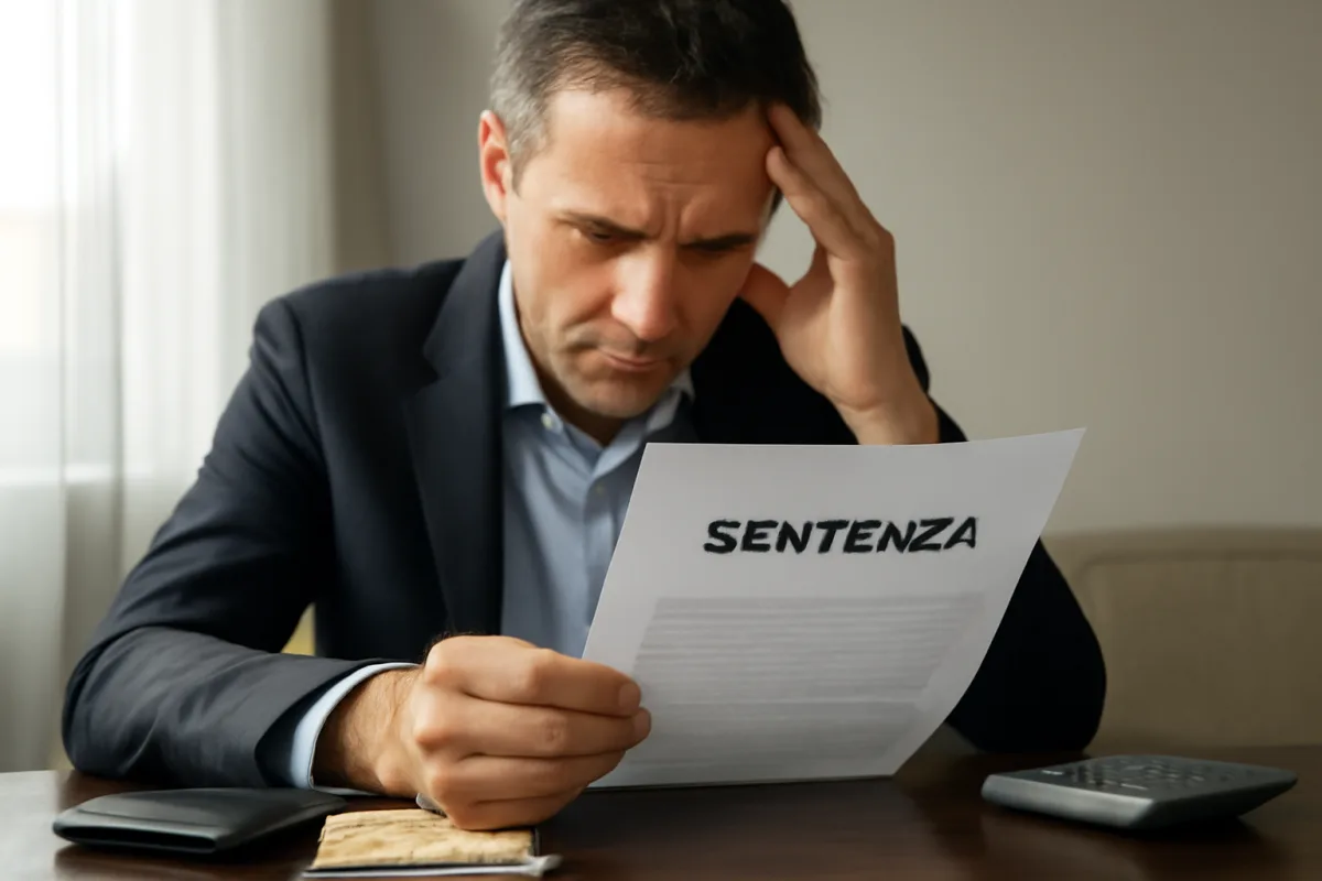 Sentenza: cosa significa davvero per chi la riceve
