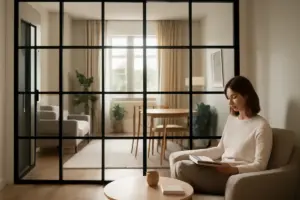 Pareti divisorie in vetro: come ampliare visivamente gli spazi senza rinunciare alla privacy