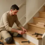 Rivestire le scale interne con legno naturale: stile scandinavo e semplici tecniche