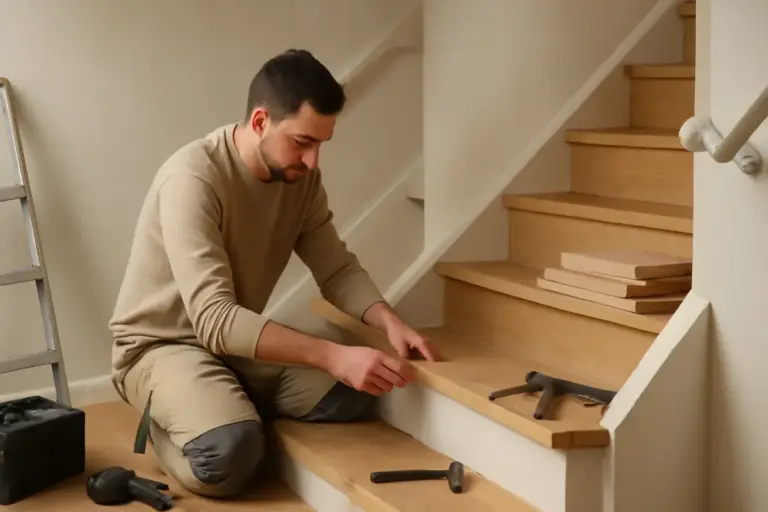 Rivestire le scale interne con legno naturale: stile scandinavo e semplici tecniche