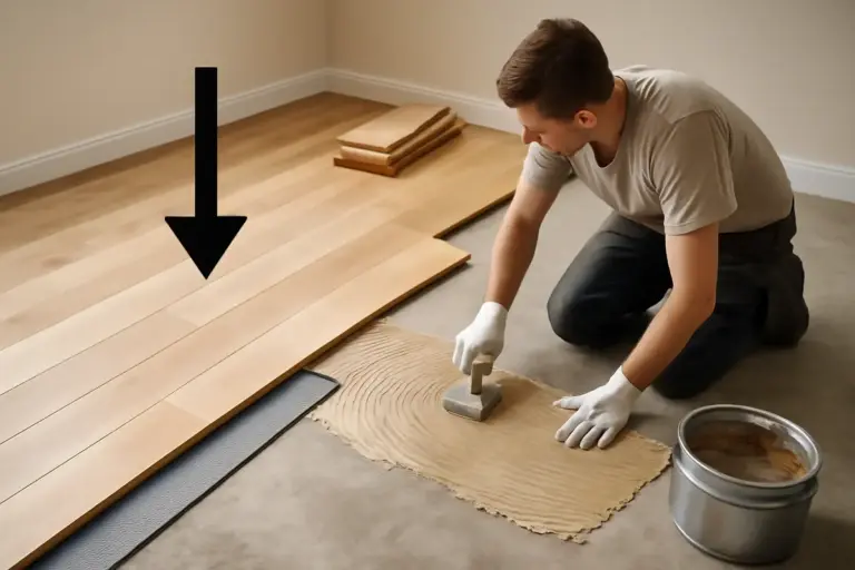 Parquet flottante: quali sono i veri vantaggi rispetto all’incollaggio tradizionale
