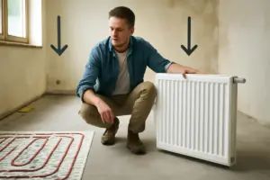 Come scegliere tra riscaldamento a pavimento e radiatori? Vantaggi concreti per chi ristruttura
