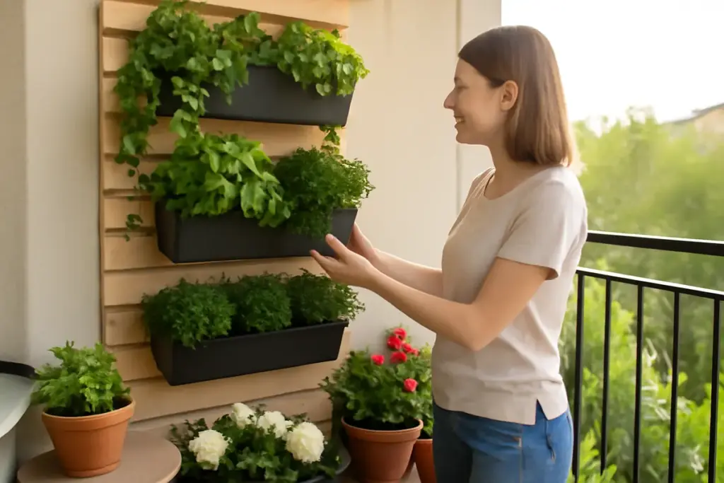 Come rendere il balcone più green con il giardino verticale? I sistemi semplici che valorizzano anche piccoli spazi