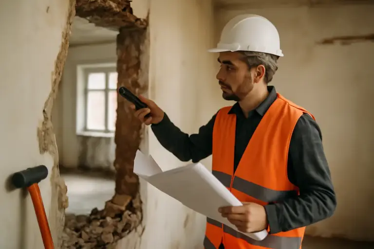Demolire un muro portante in sicurezza: cosa valutare per evitare problemi strutturali nascosti