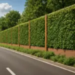 Barriere antirumore ecologiche con materiali vegetali: sorprendenti effetti sulla qualità dell’aria e sulla vivibilità