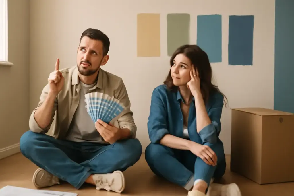 Come scegliere il colore delle pareti di una casa nuova? I criteri che fanno la differenza