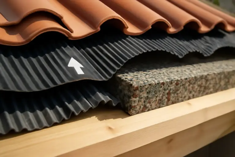 Tetto ventilato con materiali riciclati: il sistema che riduce sprechi e migliora l’efficienza termica